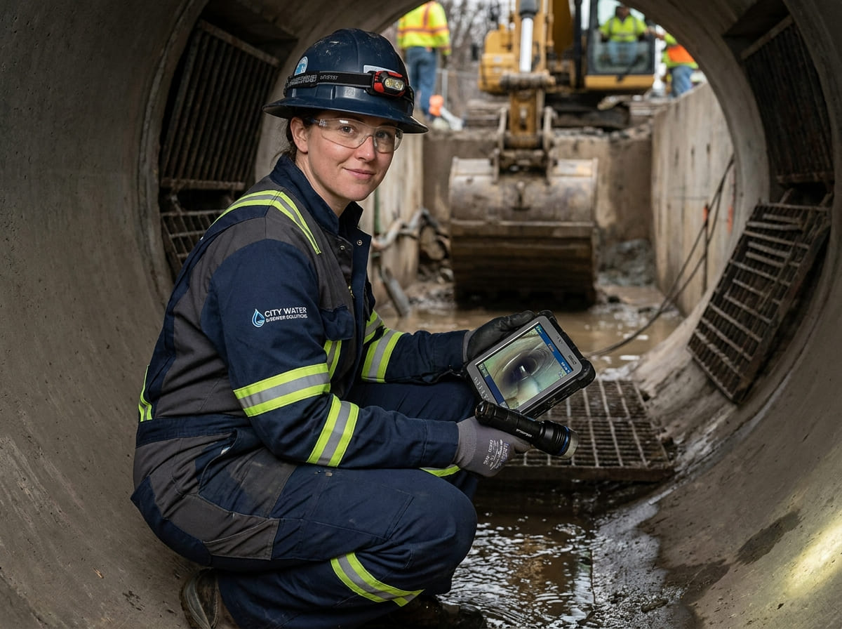 Sewer Line Inspection & Replacement in Sale Creek